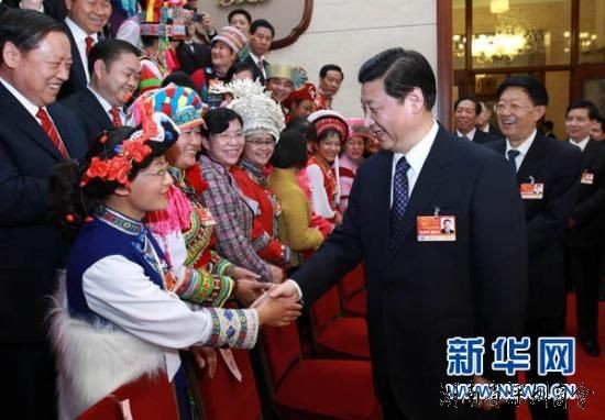 温家宝习近平贺国强参加审议