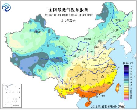 未来三天北方多地降温南方将有明显降水过程